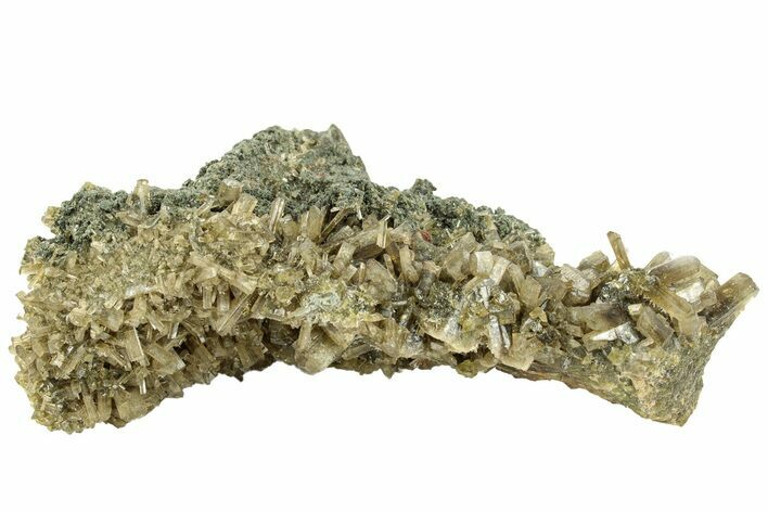 Clinozoisite Crystal Cluster - Peru #256116